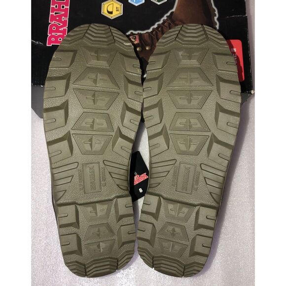 Brahma Women's Diane II Steel Toe Slip Resistant Waterproof Work Boots Size 8 - Picture 15 of 16